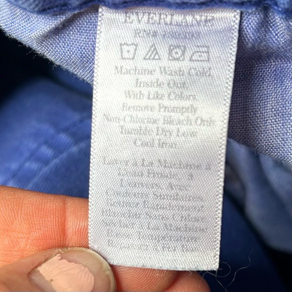 Everlane The Way High Jean In Deep Lapis Blue - Picture 7 of 7